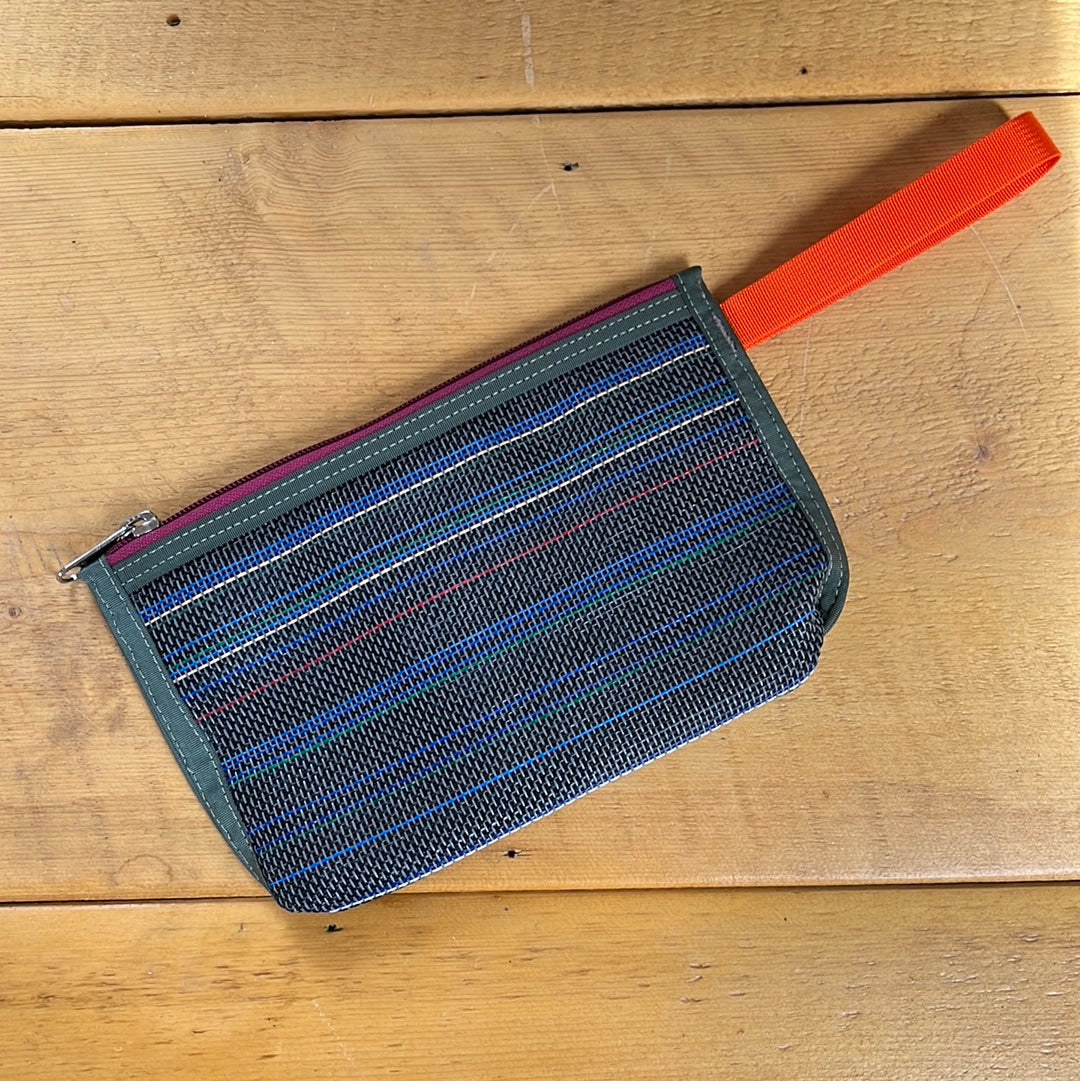 the Clutch | dapper stripe