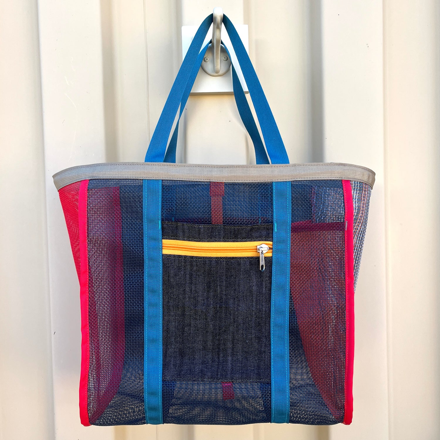 the Mother tote | the McFly colorway back