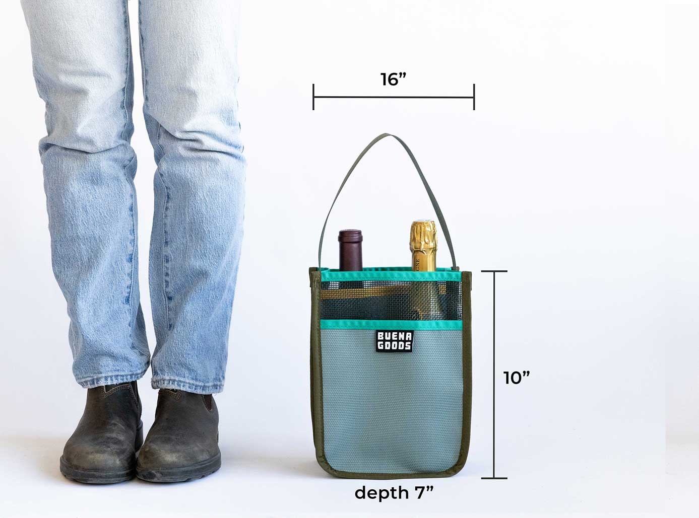 the Two-Bottle-Bag | cava on the playa